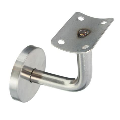 metal handrail brackets|stainless steel wall railing brackets.